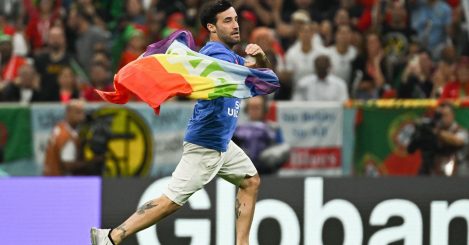 ‘We are with them’ – Ruben Neves throws support behind rainbow flag protestor at World Cup