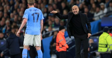 ‘Shut up’ – Pep Guardiola opens up on De Bruyne bust-up after Man City win over Madrid