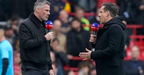 Carragher claims there is an ‘asterisk’ next to Man City success as Neville urges quick conclusion