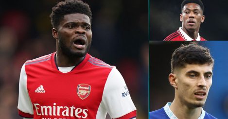 Big Seven (minus Man City) XI of players needing an upgrade features Partey and Havertz
