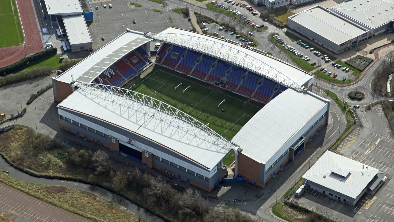 The DW Satdium, home of League One club Wigan Athletic